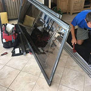sliding glass door frame repair Lomita